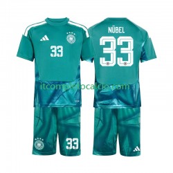 Maglia Germania Alexander Nubel 33 Portiere Divisa Home Mondiali 2026 Manica Corta ,Bambino