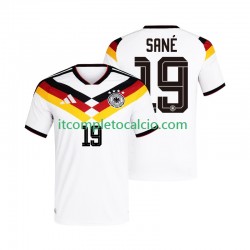 Maglia Germania Leroy Sane 19 Divisa Home Mondiali 2026 Manica Corta ,Uomo