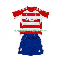 Maglia Granada Divisa Home 2025-2026 Manica Corta ,Bambino