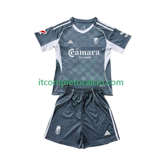 Maglia Granada Terza Divisa 2025-2026 Manica Corta ,Bambino