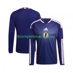 Maglia Giappone Divisa Home Mondiali 2026 Manica Lunga ,Uomo
