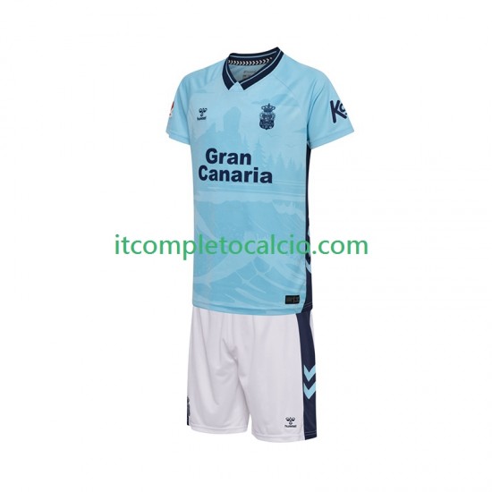 Maglia Las Palmas Divisa Away 2025-2026 Manica Corta ,Bambino