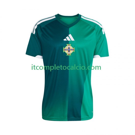 Maglia Irlanda Northern Divisa Home 2026 Manica Corta ,Uomo
