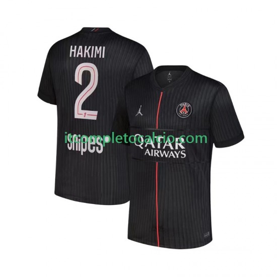 Maglia Paris Saint-Germain Achraf Hakimi 2 Quarto Divisa 2025-2026 Manica Corta ,Uomo