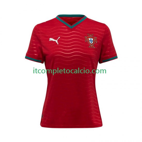 Maglia Portogallo Divisa Home Mondiali 2026 Manica Corta ,Donne
