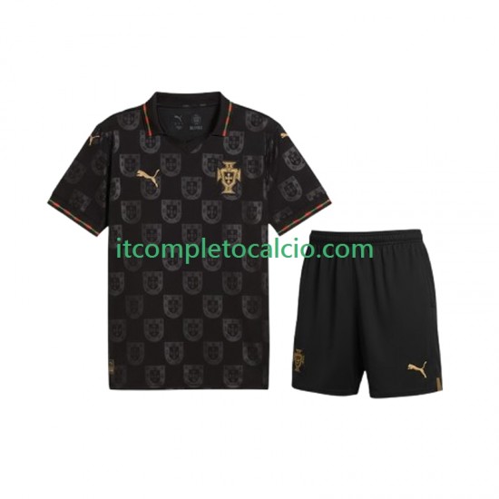 Maglia Portogallo Special Divisa Home 2025-2026 Manica Corta ,Bambino