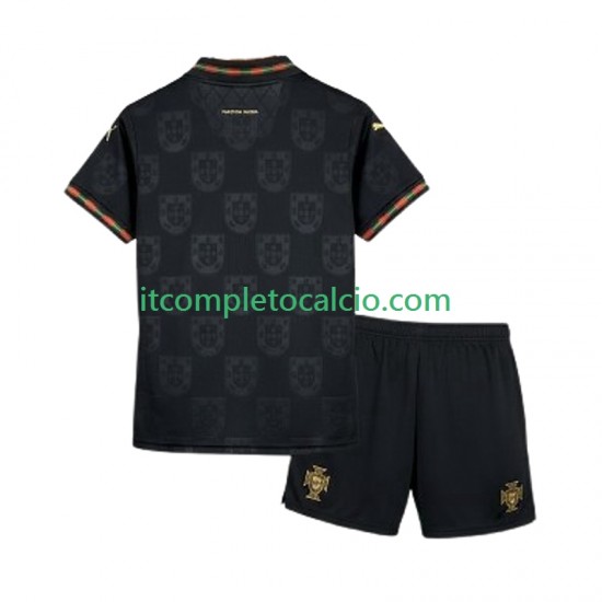 Maglia Portogallo Special Divisa Home 2025-2026 Manica Corta ,Bambino