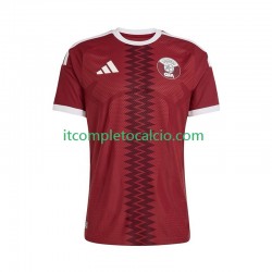 Maglia Qatar Divisa Home Mondiali 2026 Manica Corta ,Uomo