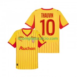Maglia RC Lens Florian Thauvin 10 Divisa Home 2025-2026 Manica Corta ,Uomo