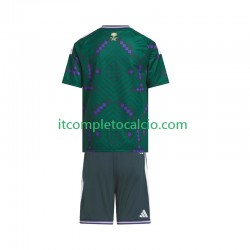 Maglia Arabia Saudita Divisa Home Mondiali 2026 Manica Corta ,Bambino
