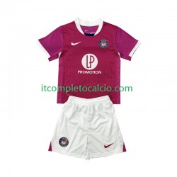 Maglia Toulouse Divisa Away 2025-2026 Manica Corta ,Bambino