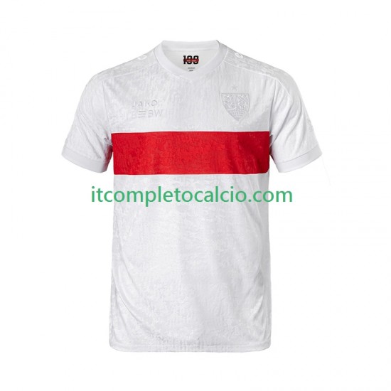 Maglia VfB Stuttgart Anniversary Divisa Home 2025-2026 Manica Corta ,Uomo