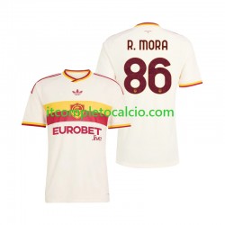 Maglia AS Roma Rodrigo Mora 86 Divisa Away 2026-2027 Manica Corta ,Uomo