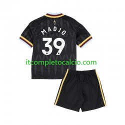 Maglia Aston Villa Brian Madjo 39 Divisa Away 2026-2027 Manica Corta ,Bambino
