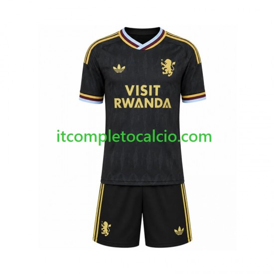 Maglia Aston Villa Divisa Away 2026-2027 Manica Corta ,Bambino Maglia Aston Villa Divisa Away 2026-2027 Manica Corta ,Bambino