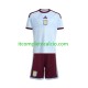 Maglia Aston Villa Terza Divisa 2026-2027 Manica Corta ,Bambino