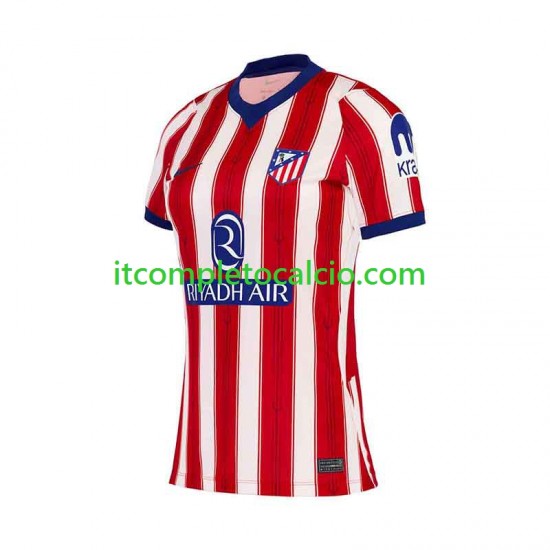 Maglia Atlético Madrid Divisa Home 2026-2027 Manica Corta ,Donne