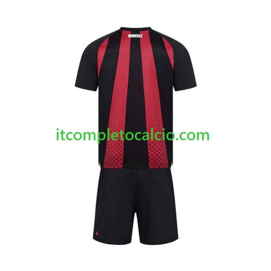 Maglia Bayer 04 Leverkusen Divisa Home 2026-2027 Manica Corta ,Bambino