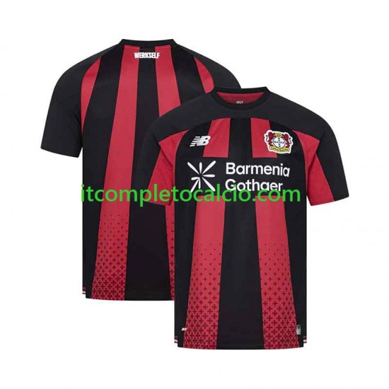 Maglia Bayer 04 Leverkusen Divisa Home 2026-2027 Manica Corta ,Uomo
