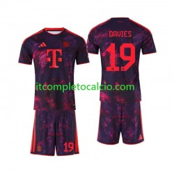 Maglia FC Bayern München Alphonso Davies 19 Terza Divisa 2026-2027 Manica Corta ,Bambino Maglia FC Bayern München Alphonso Davies 19 Terza Divisa 2026-2027 Manica Corta ,Bambino