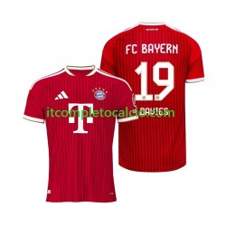 Maglia FC Bayern München Alphonso Davies 19 Divisa Home 2026-2027 Manica Corta ,Uomo Maglia FC Bayern München Alphonso Davies 19 Divisa Home 2026-2027 Manica Corta ,Uomo