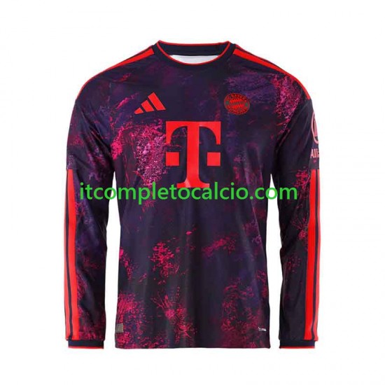 Maglia FC Bayern München Terza Divisa 2026-2027 Manica Lunga ,Uomo