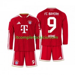Maglia FC Bayern München Harry Kane 9 Divisa Home 2026-2027 Manica Lunga ,Bambino Maglia FC Bayern München Harry Kane 9 Divisa Home 2026-2027 Manica Lunga ,Bambino