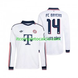 Maglia FC Bayern München Luis Diaz 14 Divisa Away 2026-2027 Manica Lunga ,Uomo Maglia FC Bayern München Luis Diaz 14 Divisa Away 2026-2027 Manica Lunga ,Uomo