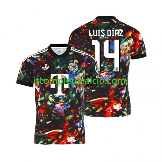 Maglia FC Bayern München Luis Diaz 14 Oktoberfest Divisa Home 2026-2027 Manica Corta ,Uomo