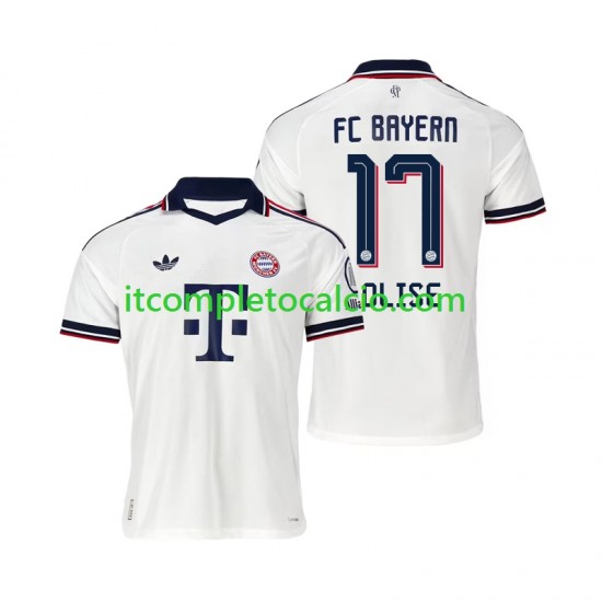 Maglia FC Bayern München Michael Olise 17 Divisa Away 2026-2027 Manica Corta ,Uomo
