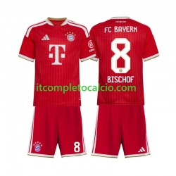 Maglia FC Bayern München Tom Bischof 8 Divisa Home 2026-2027 Manica Corta ,Bambino Maglia FC Bayern München Tom Bischof 8 Divisa Home 2026-2027 Manica Corta ,Bambino