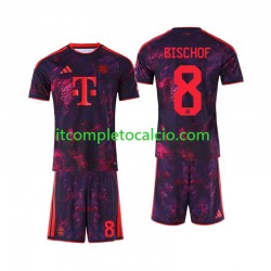 Maglia FC Bayern München Tom Bischof 8 Terza Divisa 2026-2027 Manica Corta ,Bambino Maglia FC Bayern München Tom Bischof 8 Terza Divisa 2026-2027 Manica Corta ,Bambino