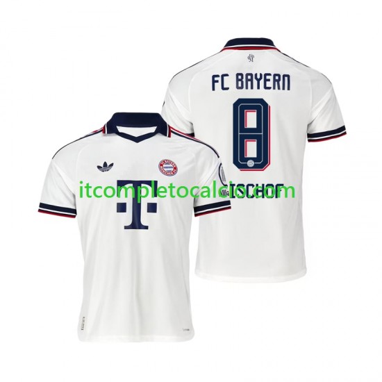 Maglia FC Bayern München Tom Bischof 8 Divisa Away 2026-2027 Manica Corta ,Uomo