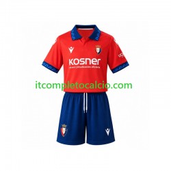 Maglia CA Osasuna Divisa Home 2026-2027 Manica Corta ,Bambino
