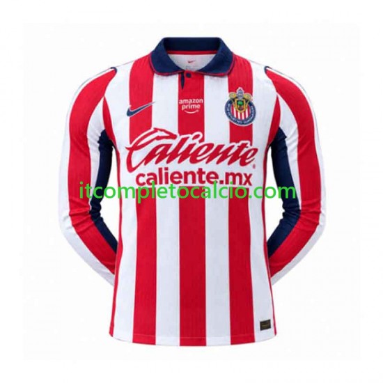 Maglia CD Guadalajara Divisa Home 2026-2027 Manica Lunga ,Uomo