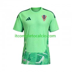 Maglia Croazia Portiere Divisa Home 2026-2027 Manica Corta ,Uomo