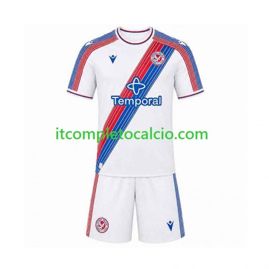 Maglia Crystal Palace Divisa Home 2026-2027 Manica Corta ,Bambino