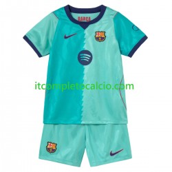 Maglia FC Barcelona Terza Divisa 2026-2027 Manica Corta ,Bambino