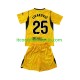 Maglia FC Barcelona Dominik Livakovic 25 Portiere Quarto Divisa 2026-2027 Manica Corta ,Bambino
