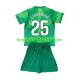 Maglia FC Barcelona Dominik Livakovic 25 Portiere Divisa Home 2026-2027 Manica Corta ,Bambino