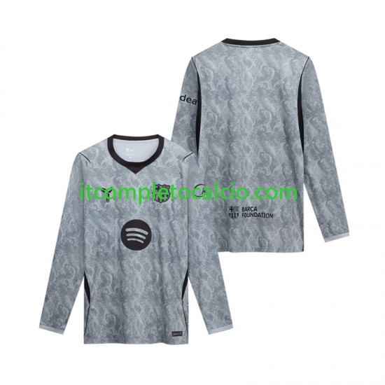 Maglia FC Barcelona Portiere Divisa Away 2026-2027 Manica Lunga ,Uomo