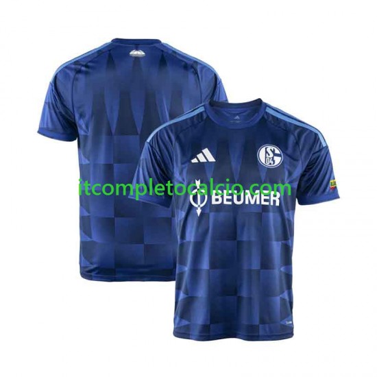 Maglia Schalke 04 FC Divisa Home 2026-2027 Manica Corta ,Uomo