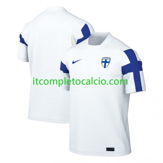 Maglia Finlandia Divisa Home 2026 Manica Corta ,Uomo