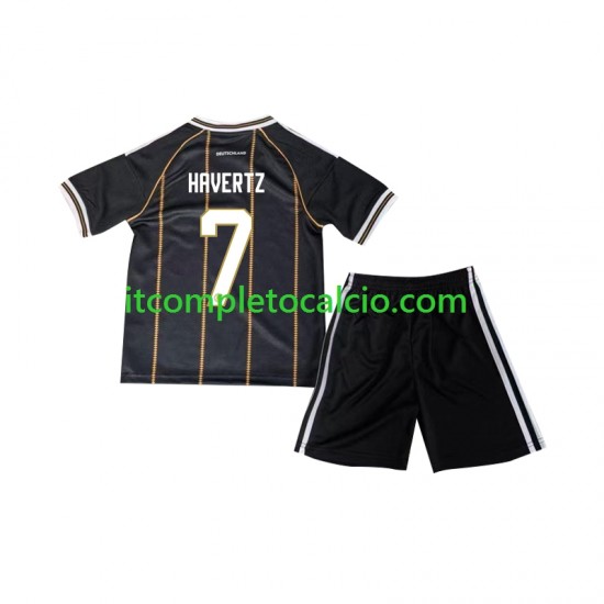 Maglia Germania Kai Havertz 7 Terza Divisa 2026 Manica Corta ,Bambino