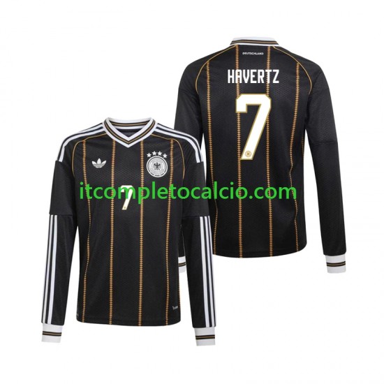 Maglia Germania Kai Havertz 7 Terza Divisa 2026 Manica Lunga ,Uomo