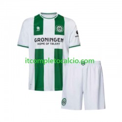 Maglia Groningen Divisa Home 2026-2027 Manica Corta ,Bambino