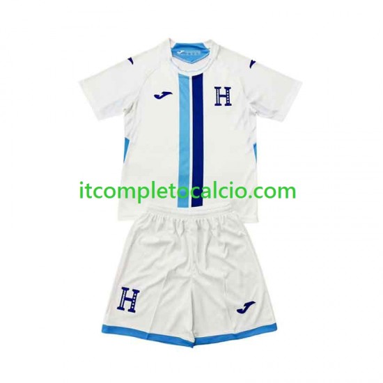 Maglia Honduras Divisa Home 2026 Manica Corta ,Bambino