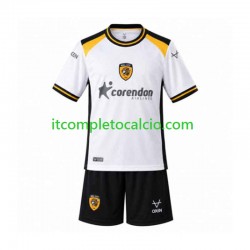 Maglia Hull City Divisa Away 2026-2027 Manica Corta ,Bambino