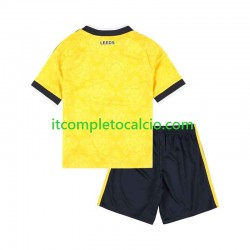 Maglia Leeds United Divisa Away 2026-2027 Manica Corta ,Bambino