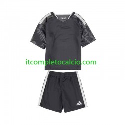 Maglia Leeds United Terza Divisa 2026-2027 Manica Corta ,Bambino